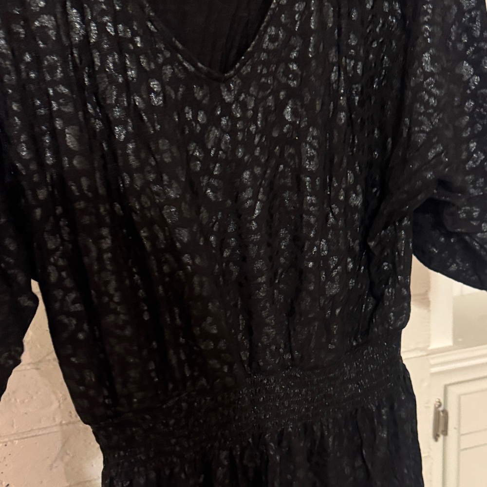 White House Black Market Black Midi Dress - Picture 5 of 6